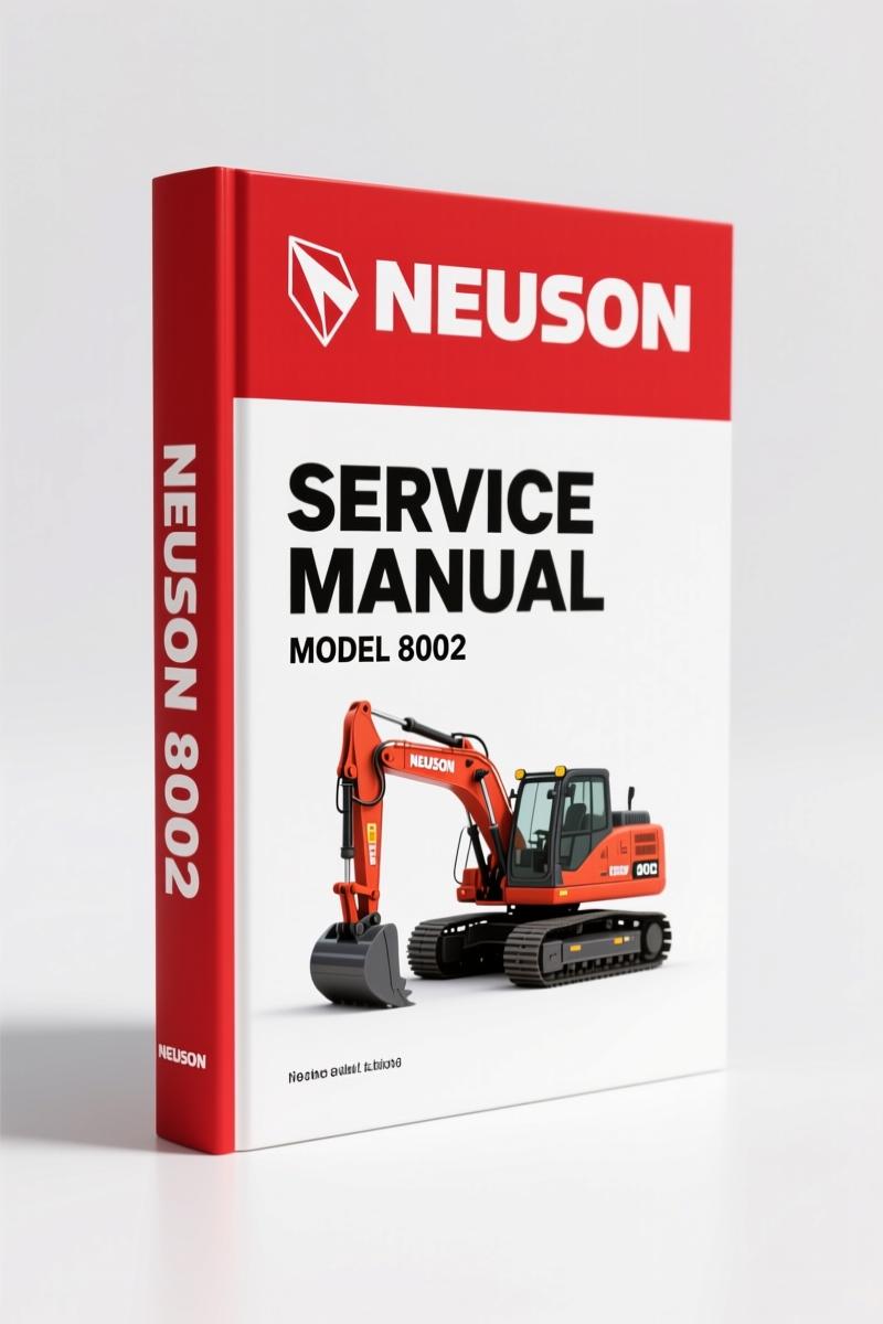 Neuson 8002 2003 Service Manual – Factory Specs
