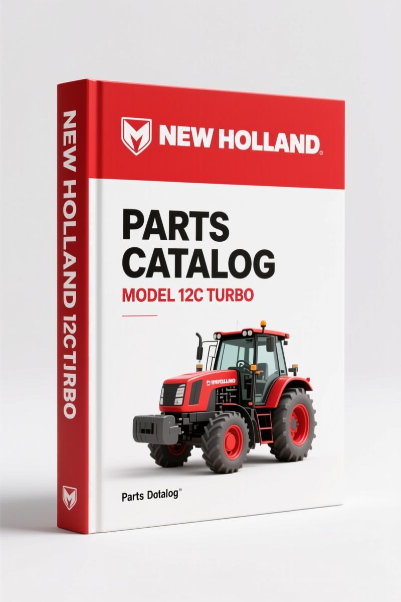 New Holland 12C Turbo 2010 Parts Catalog – 458 Pages