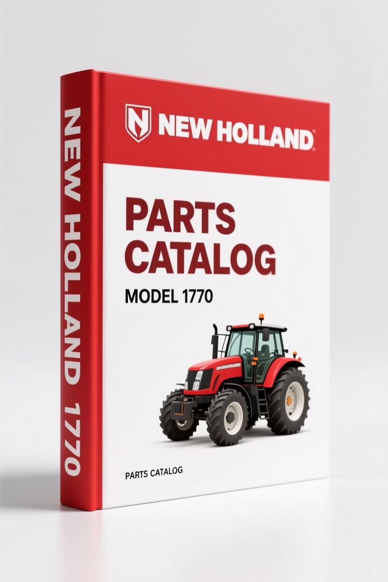 New Holland 1770, 1770 W Parts Catalog – 275-Page OEM Parts Breakdown