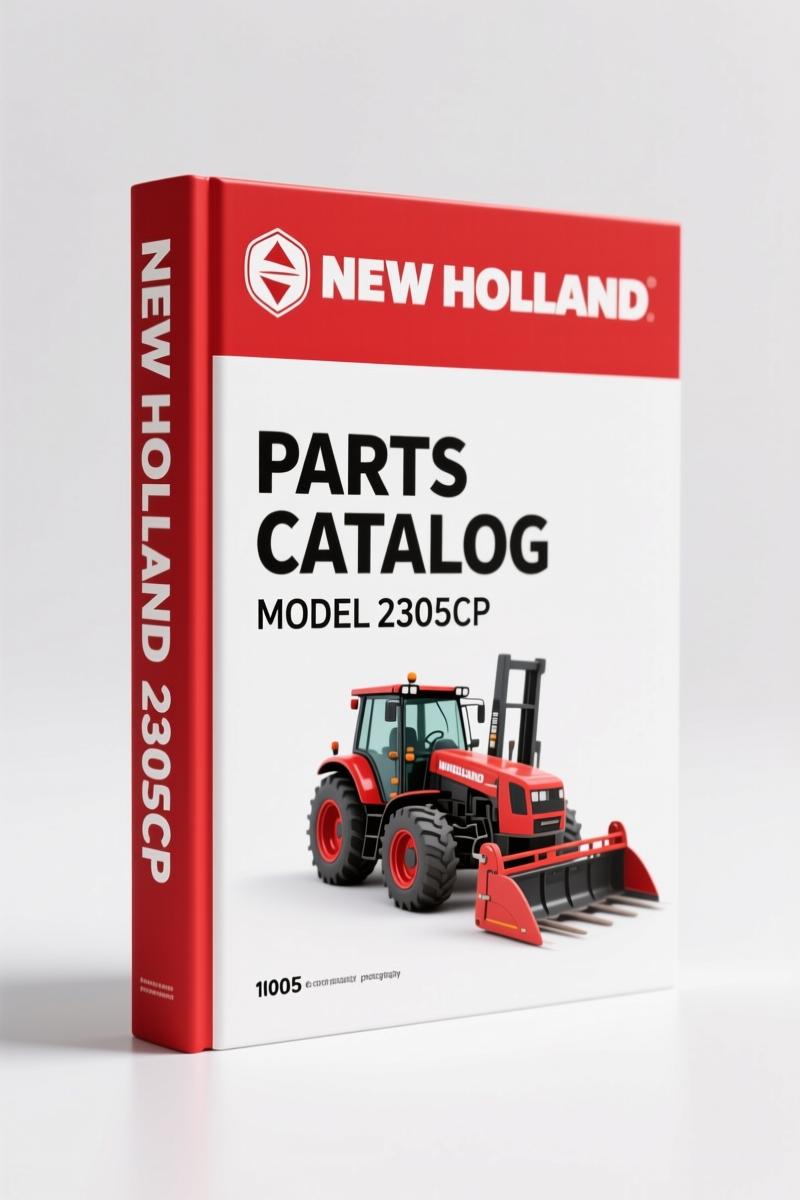 New Holland 1805, 1905, 2205, 2305CP 1993 Parts Catalog – 466 Pages