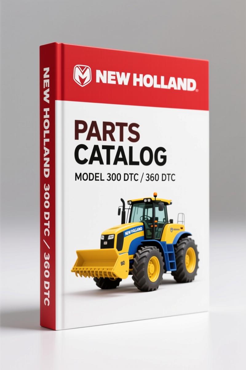 New Holland 300 DTC, 360 DTC Parts Catalog – 183 Pages