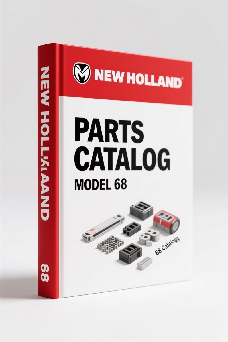 New Holland 67, 68, 69, 70, 71 1969 Parts Catalog – 108-Page OEM Parts Identification