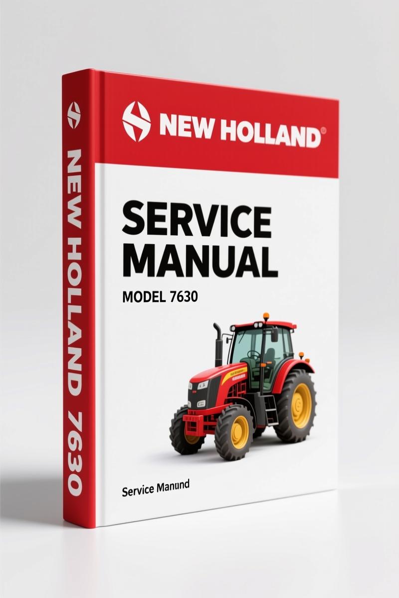 New Holland 7630, 8030 Service Manual – 464-Page OEM Technical Reference