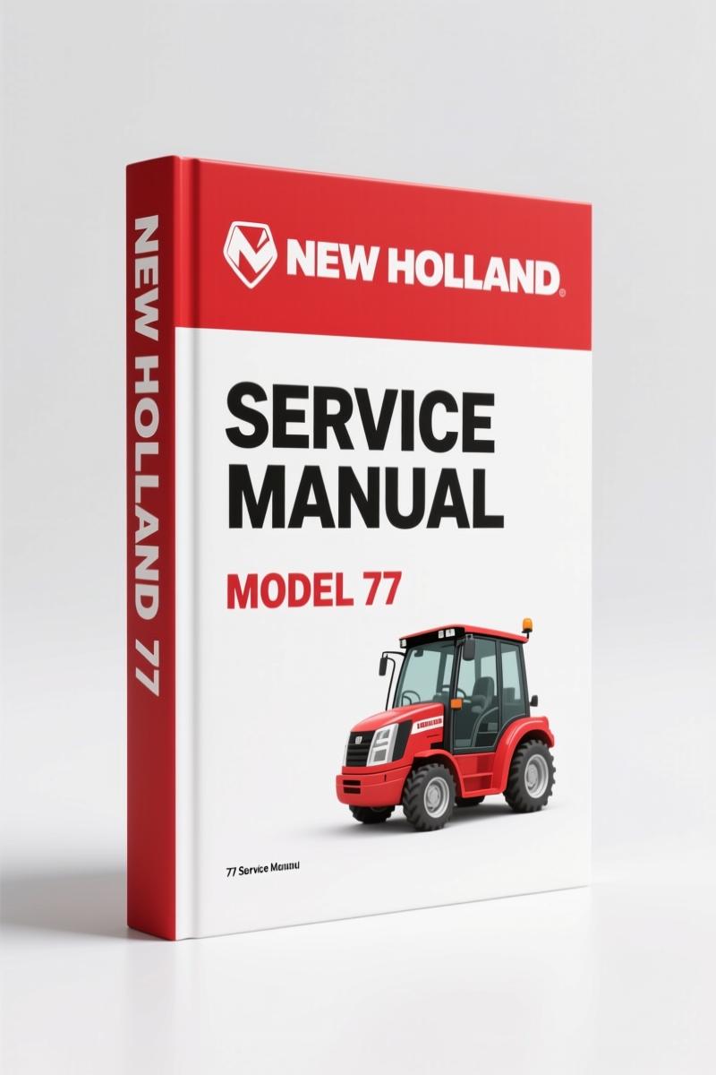 New Holland 77 Service Manual – 40 Pages OEM Baler Documentation