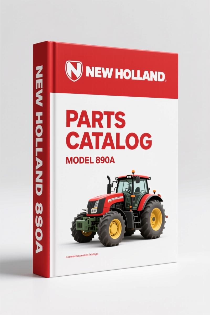 New Holland 1895A, 890A, 919A3, 919A4, 919A6 1982 Parts Catalog – 77-Page OEM Identification