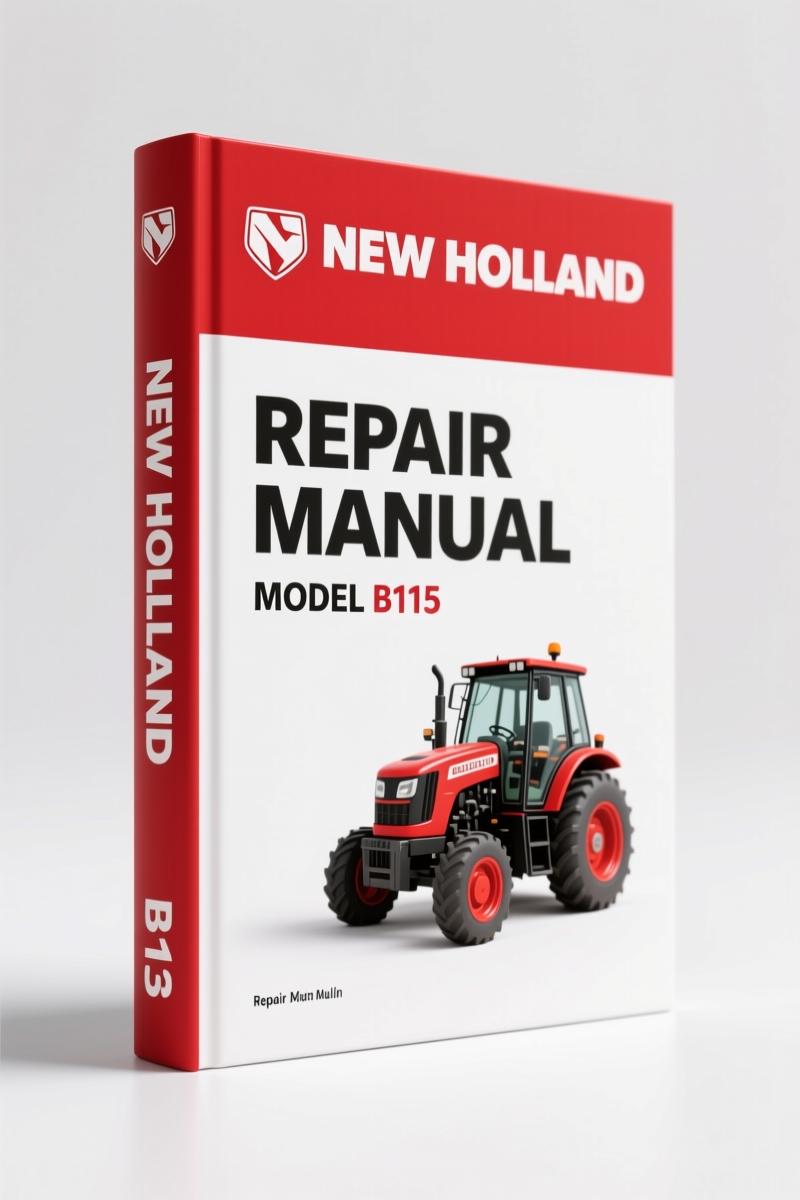 New Holland B110, B115 2007 Operators Manual – Factory Operation Guide