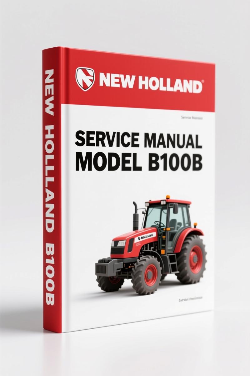 New Holland B90B, B110B, B90BLR, B100B, B100BLR Service Manual – 1110 Pages
