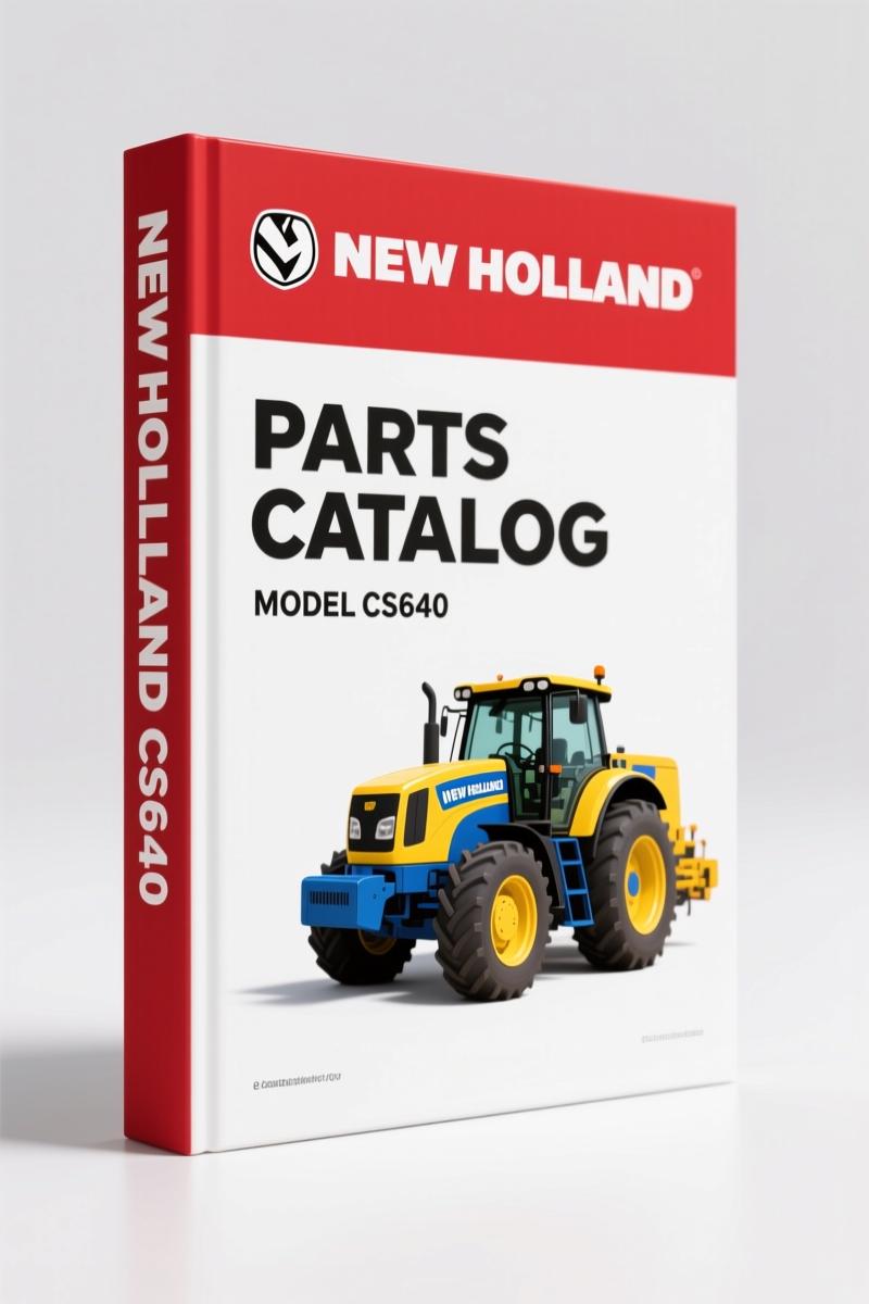 New Holland CS640 Parts Catalog – 1264 Pages OEM Exploded Views