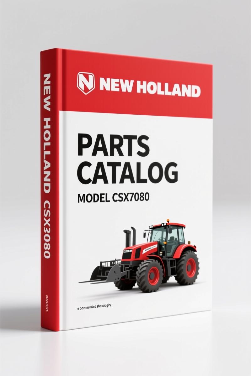 New Holland CSX7080, D660 2008 Parts Catalog – 1061 Pages OEM