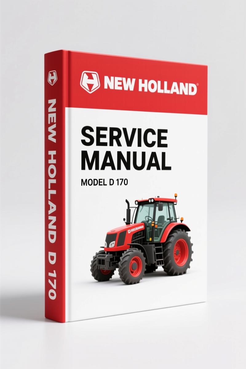 New Holland D 170 2004 Service Manual – 468 Pages OEM Specs