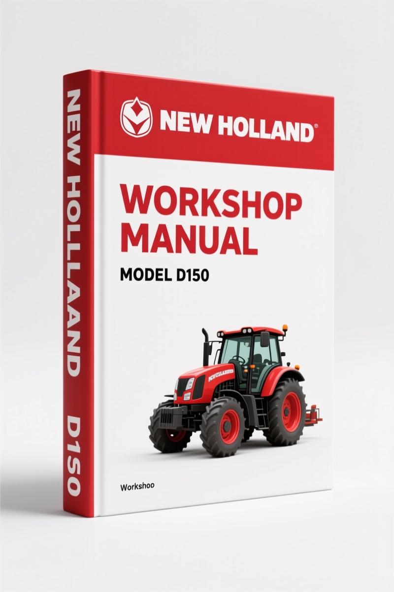 New Holland D150 Workshop Manual – 320 Pages of Factory Service Data