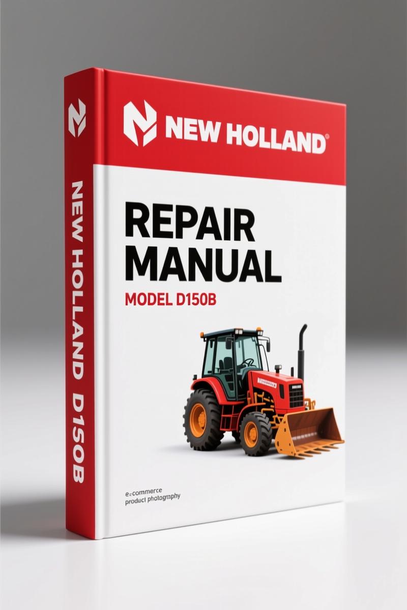 New Holland D150B Repair Manual – 703 Pages of Factory Torque and Hydraulic Specs