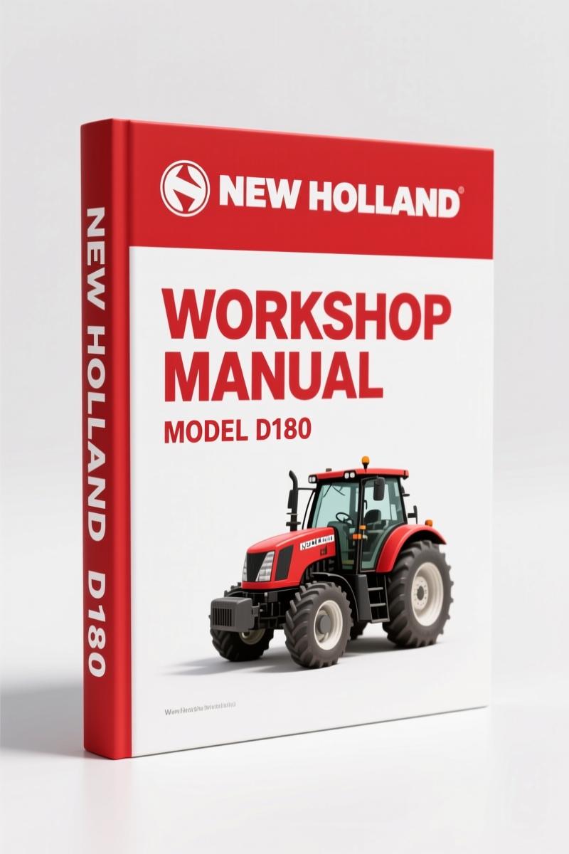 New Holland D180 Service Manual – Factory Repair Specs