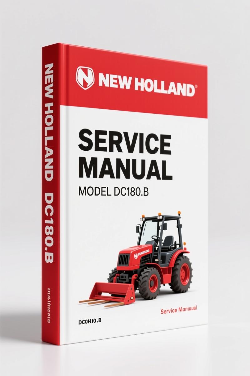 New Holland DC180.B Service Manual – 357 Pages, Factory Diagnostics