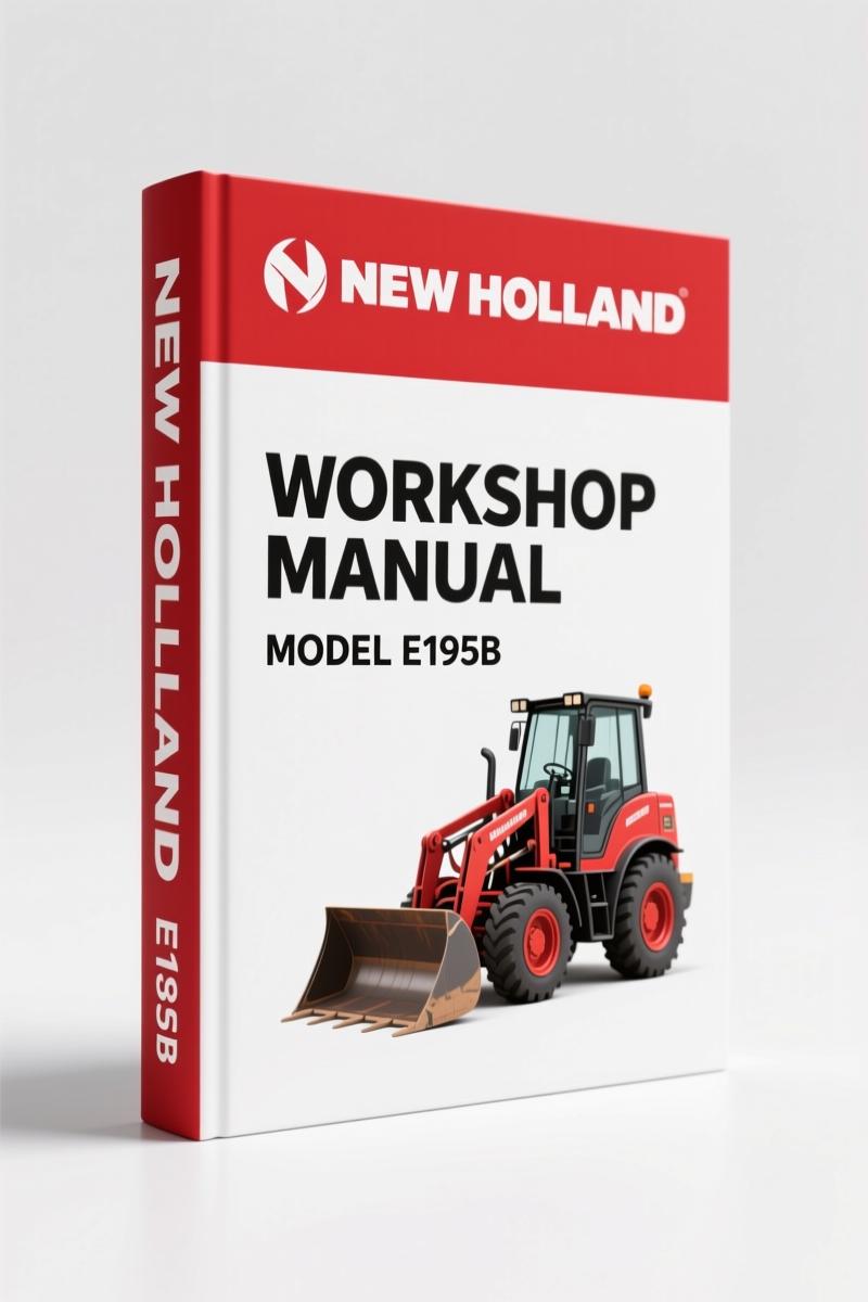 New Holland E175B, E195B Workshop Manual – 837 Pages of Factory Service Data