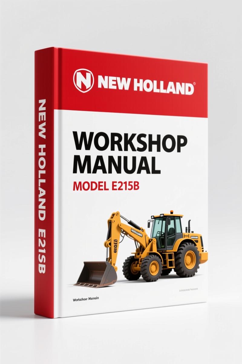 New Holland E215B, E215BLC Workshop Manual – 1064 Pages of Factory Service Data