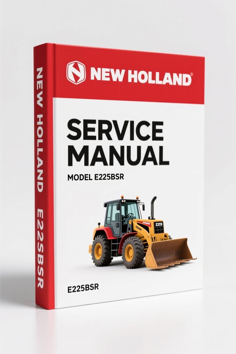 New Holland E225BSR 2010 Service Manual | 1182 Pages OEM