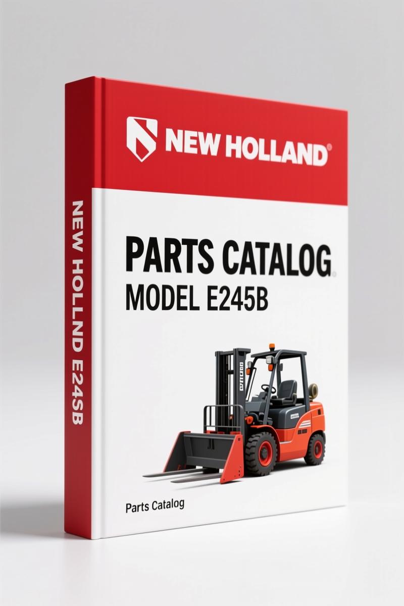 New Holland E245B Parts Catalog – 1128-Page OEM Parts Identification