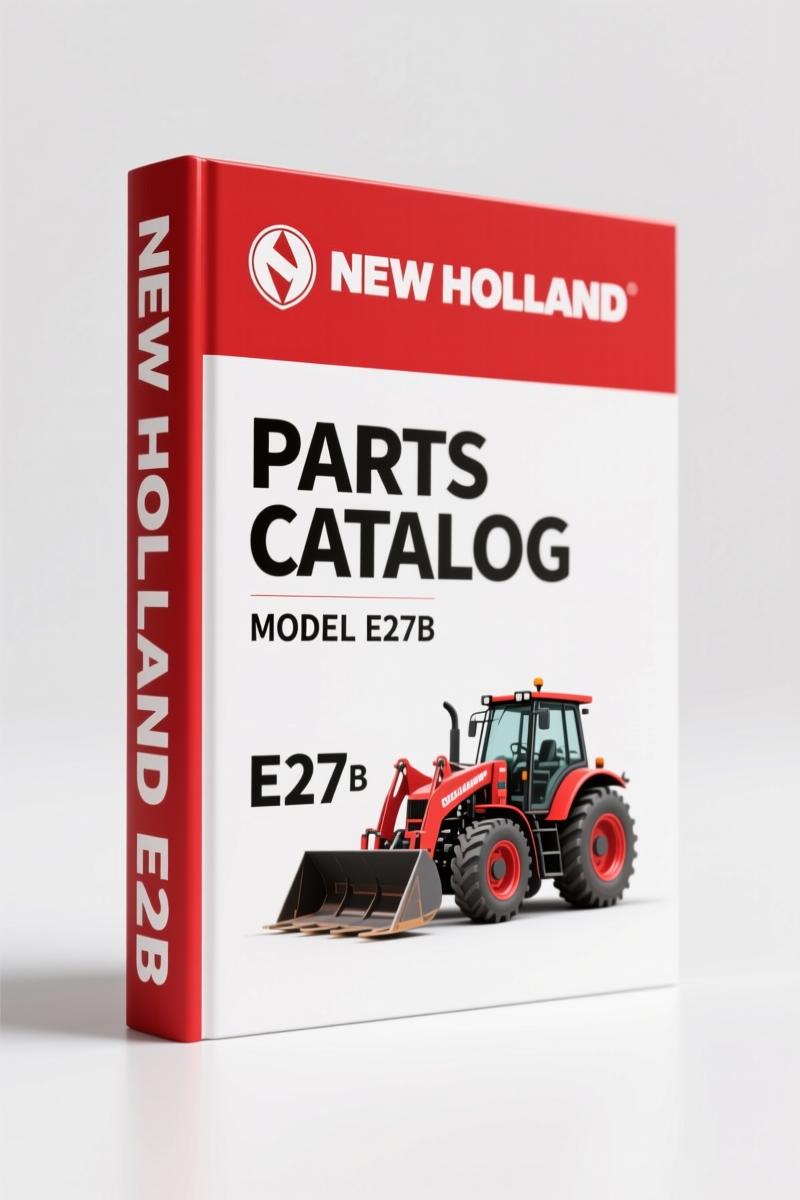 New Holland E27B 2010 Parts Catalog – 591-Page OEM Parts Index