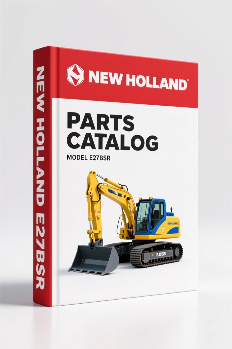 New Holland E27BSR 2008 Parts Catalog – 516-Page OEM Document