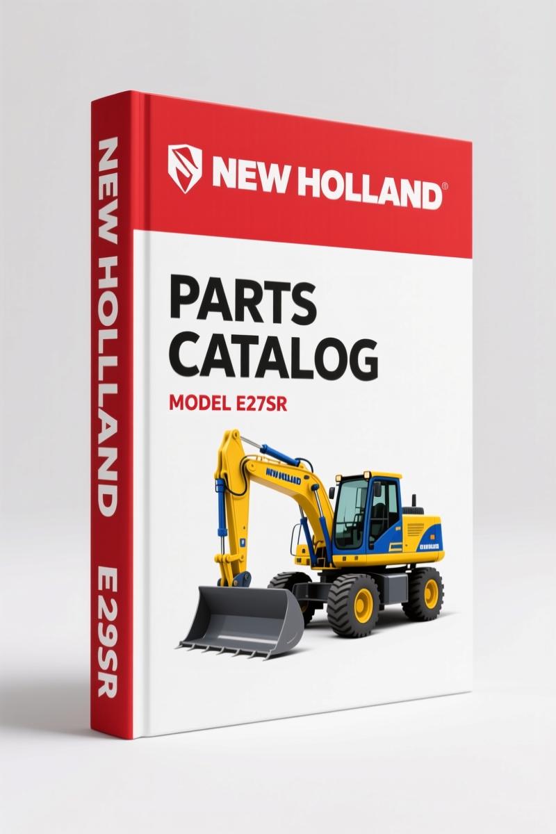 New Holland E27SR 2007 Parts Catalog – OEM Exploded Views & Part Numbers