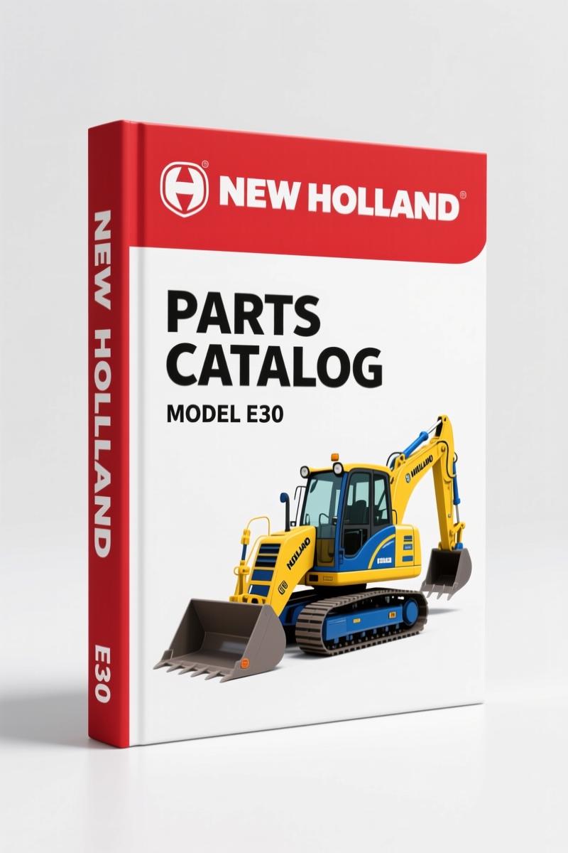 New Holland E30 2005 Parts Catalog – OEM Parts Identification & Assembly Diagrams