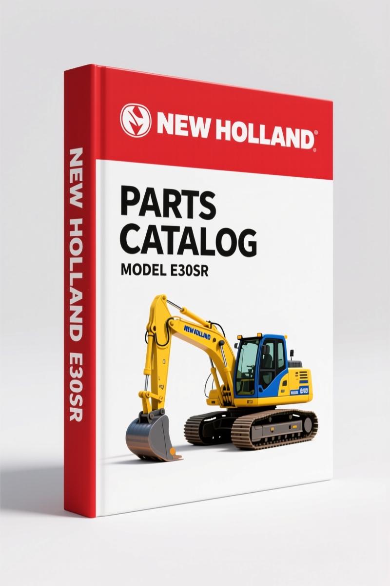New Holland E30SR 2007 Parts Catalog – 570 Pages OEM