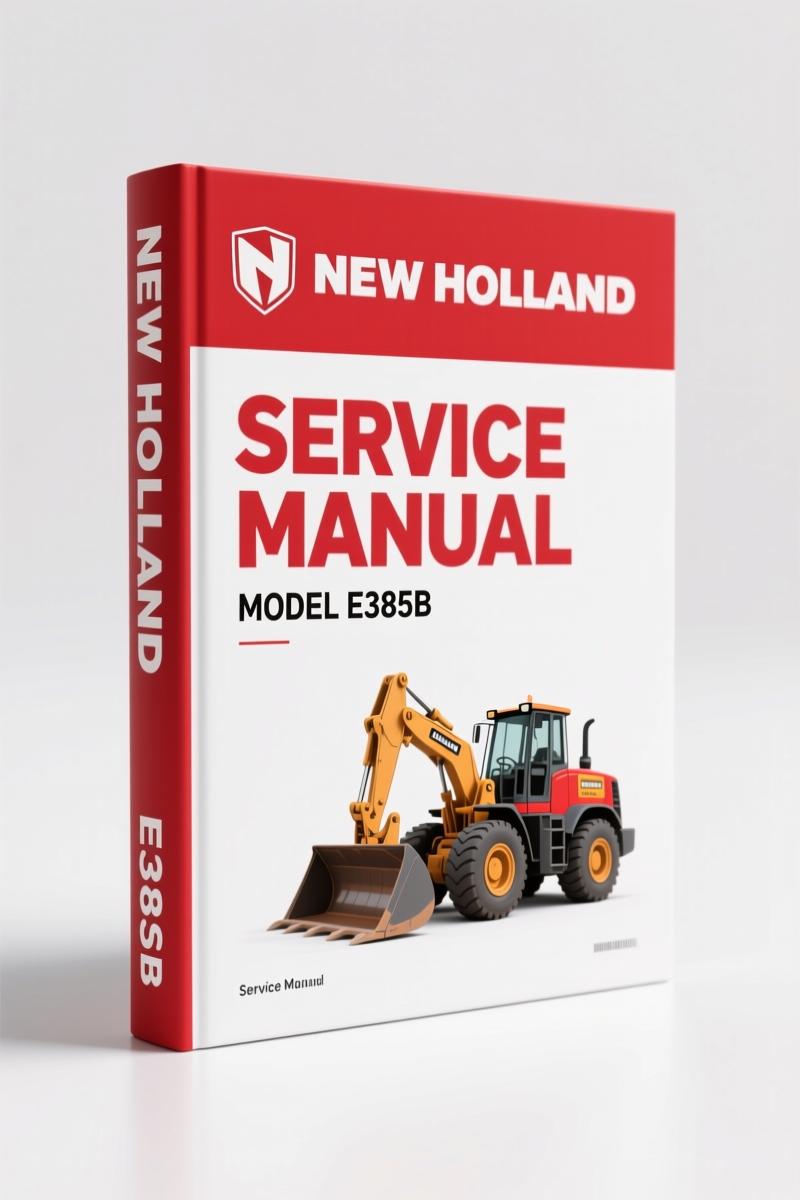 New Holland E385B Service Manual – 22-Page Factory Specs & Wiring
