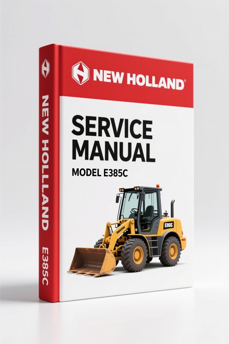 New Holland E385C Service Manual – 297-Page Engine Supplement