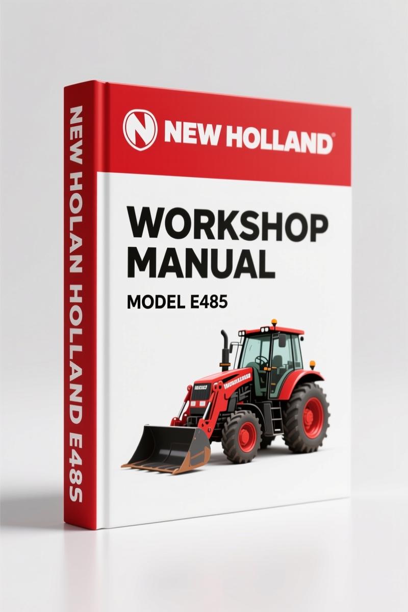 New Holland E485 Workshop Manual – 985 Pages of Factory Service Data