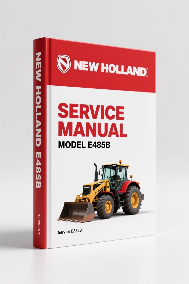 New Holland E485B Service Manual – OEM Repair Guide
