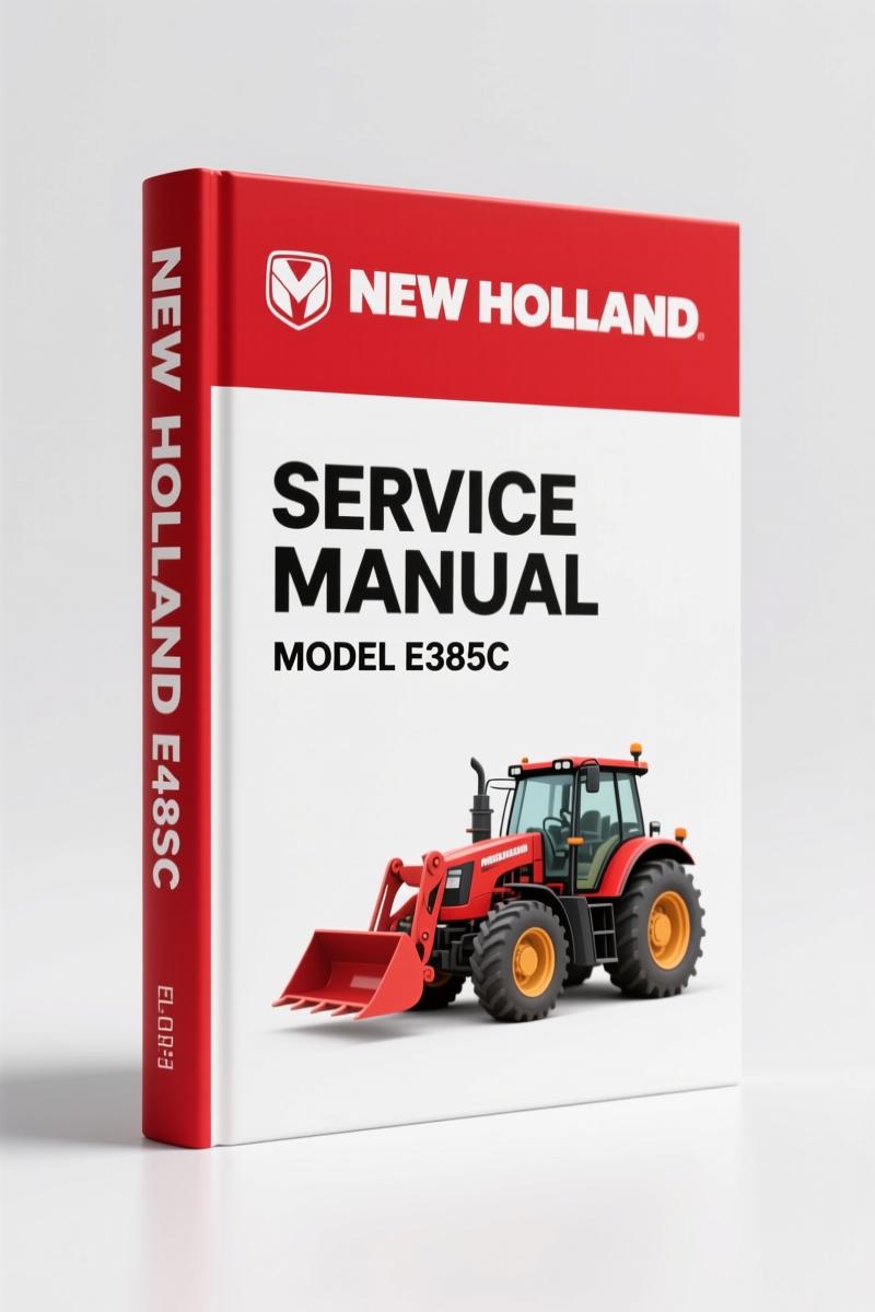 New Holland E485C Service Manual – 437 Page Factory Diagnostic Guide