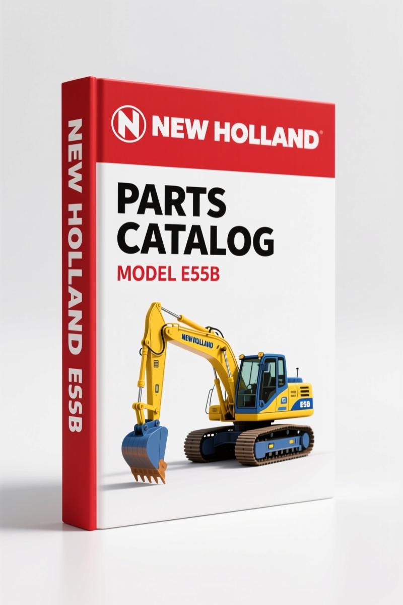 New Holland E55B 2014 Parts Catalog – OEM Exploded Views & Part Numbers
