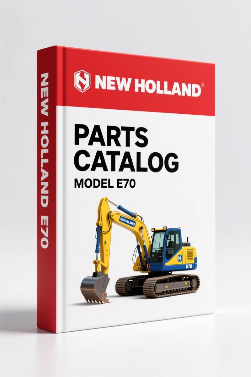 New Holland E70 2005 Parts Catalog – 670 Pages OEM Part Numbers