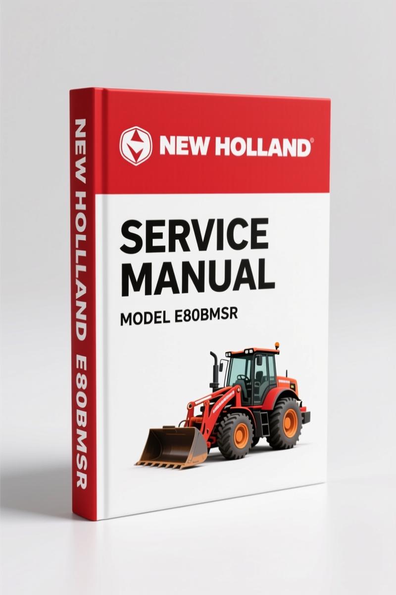 New Holland E80BMSR Service Manual – 851 Pages of Factory Specs