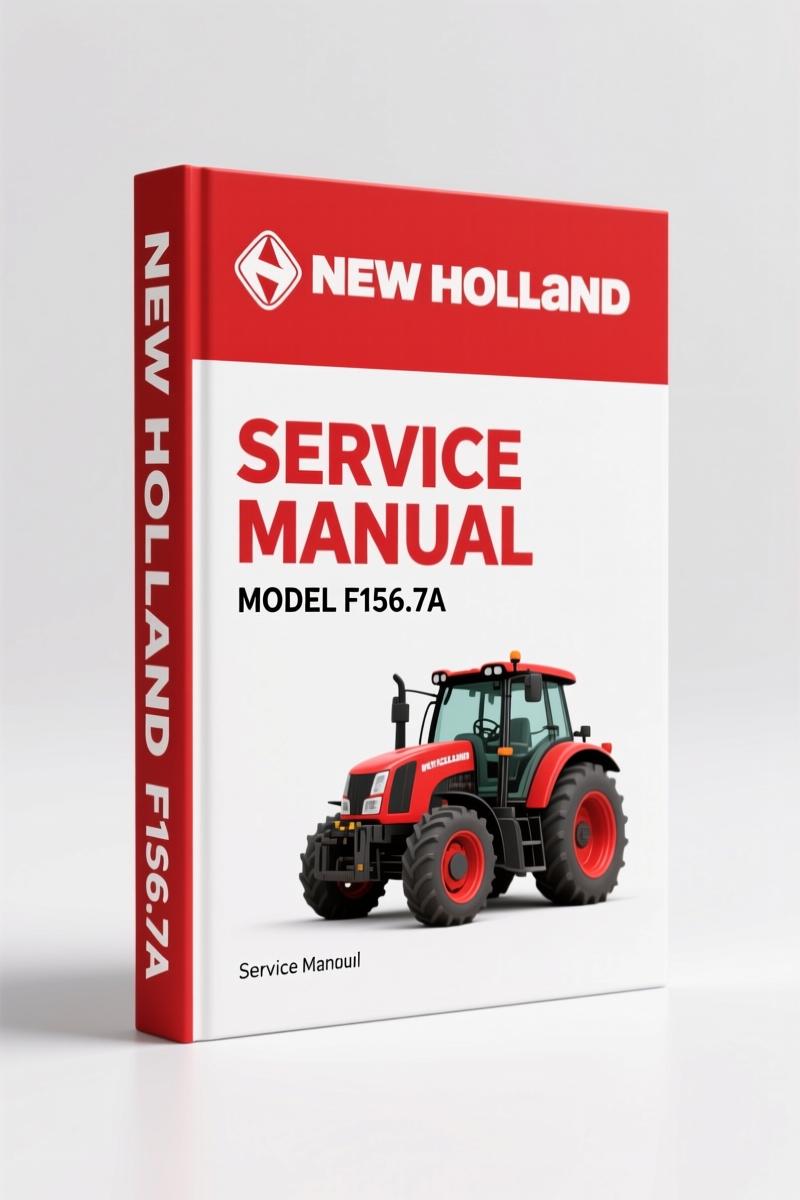 New Holland F106.7, F106.7A, F156.7, F156.7A Service Manual – 776 Pages OEM
