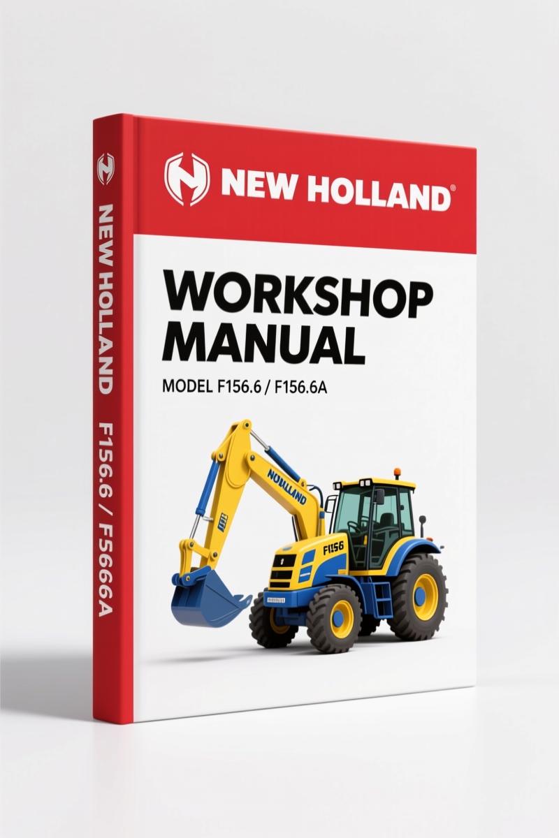 New Holland F156.6, F156.6A 2005 Workshop Manual – OEM Service Specs