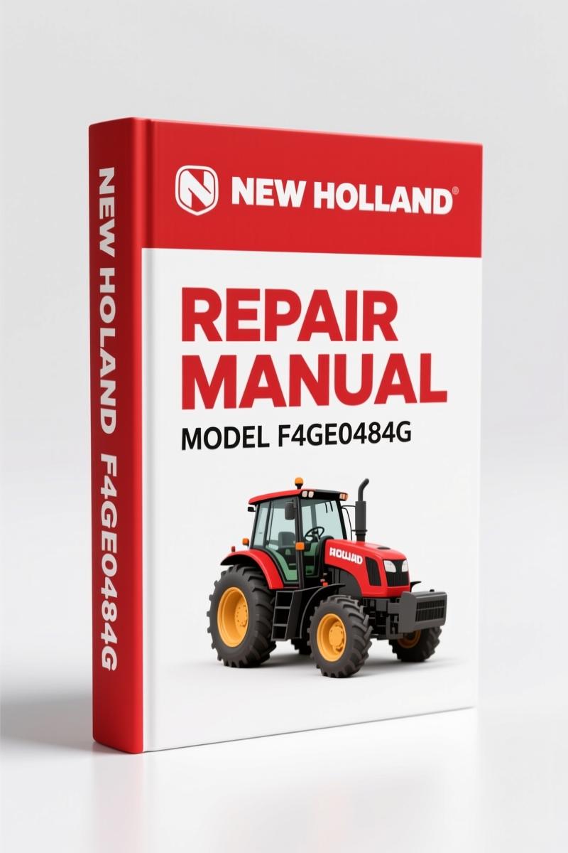 New Holland F4GE0404B, F4GE0454C, F4GE0484G Repair Manual – OEM Specs