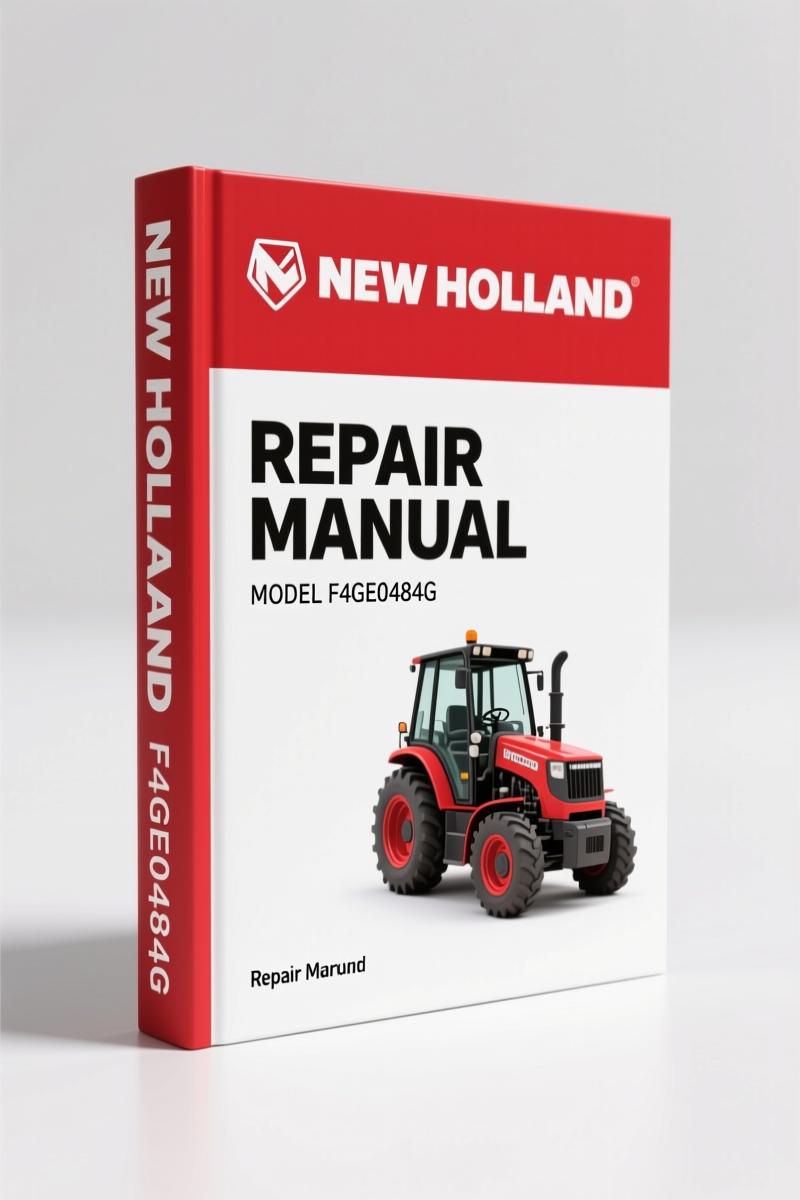 New Holland F4GE0454C, F4GE0484G Repair Manual – 117 Pages