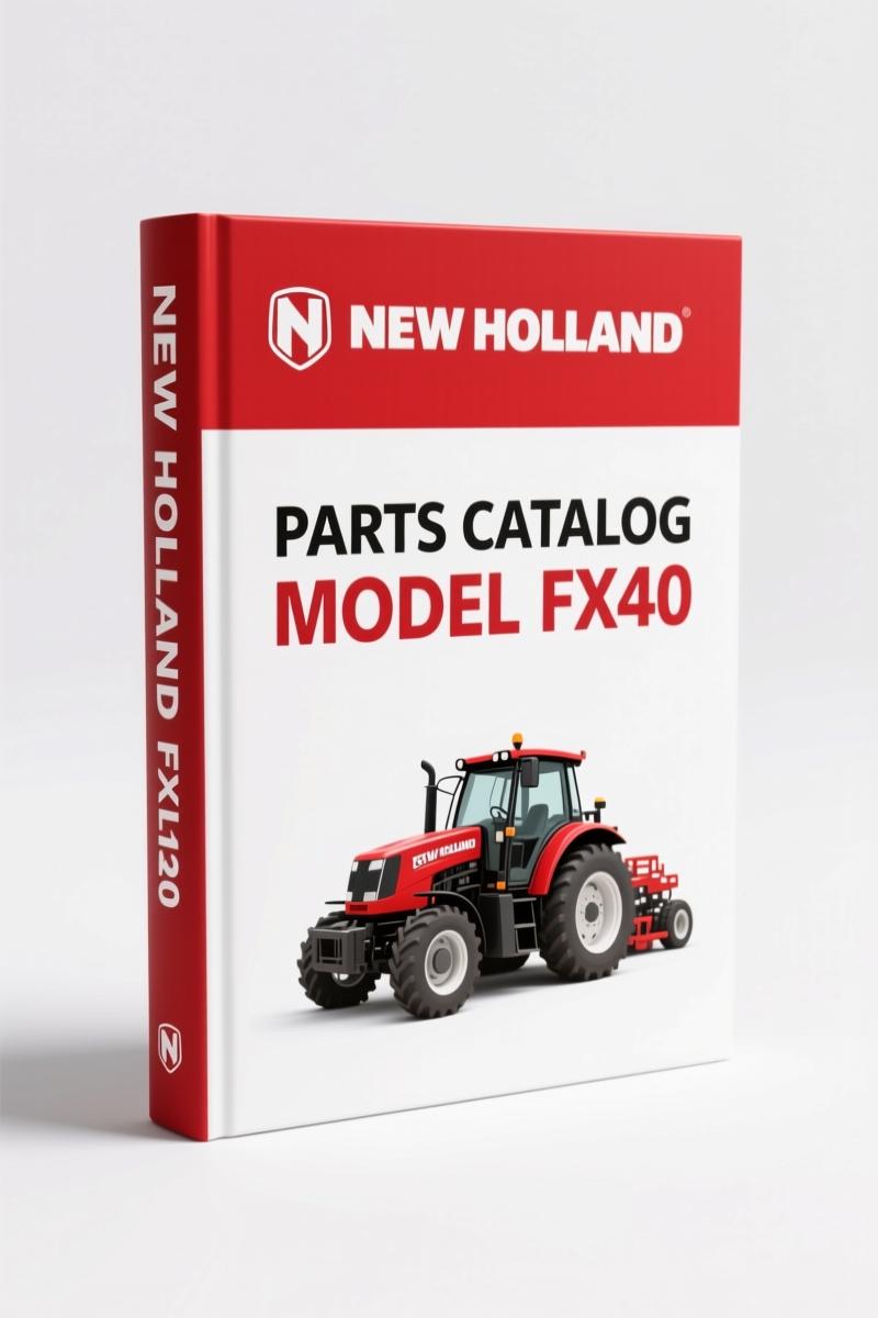 New Holland FX40 2002 Parts Catalog - 1229 Pages OEM