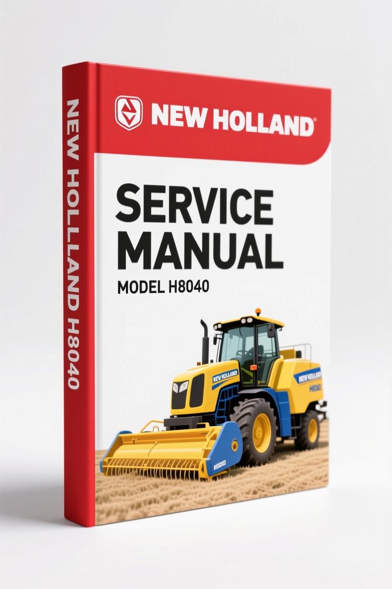 New Holland H8040 2013 Service Manual – Factory Specifications