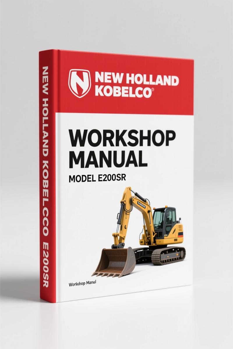 New Holland Kobelco E200SR Workshop Manual – 916 Pages of Factory Specs