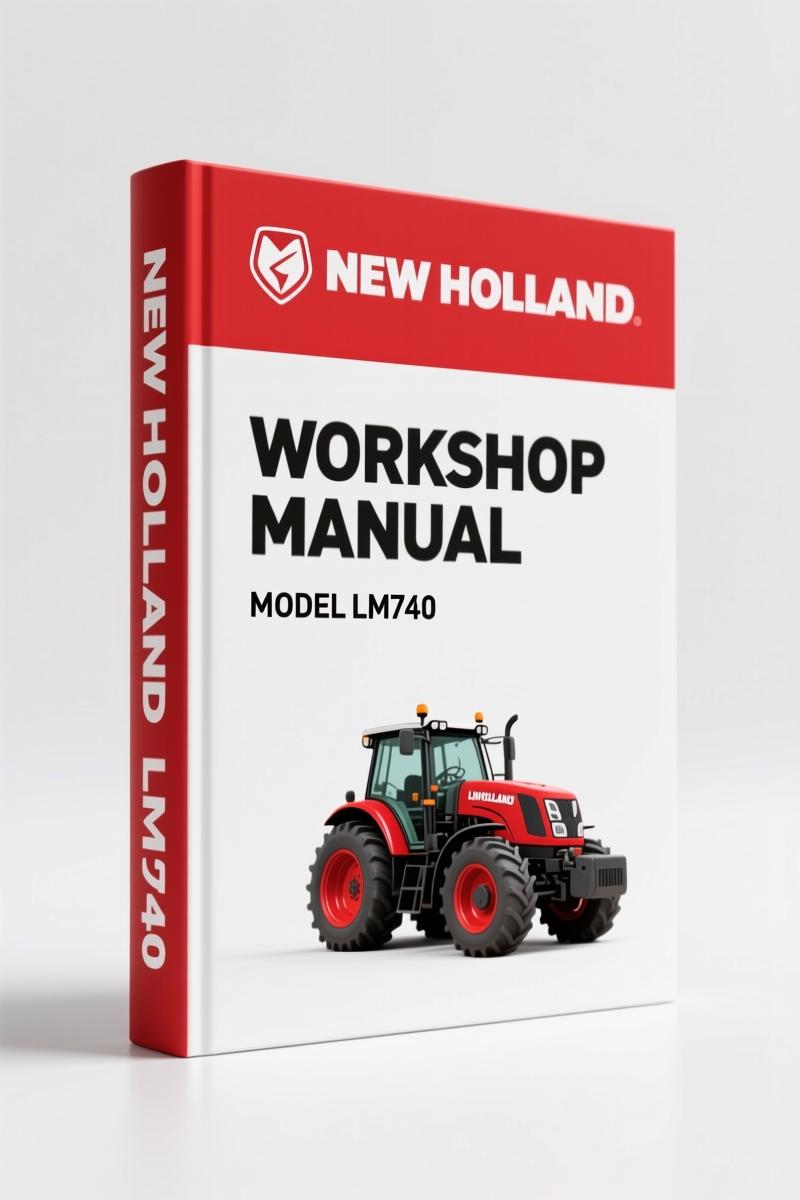 New Holland LM740 Workshop Manual – 391 Pages of Factory Service Data