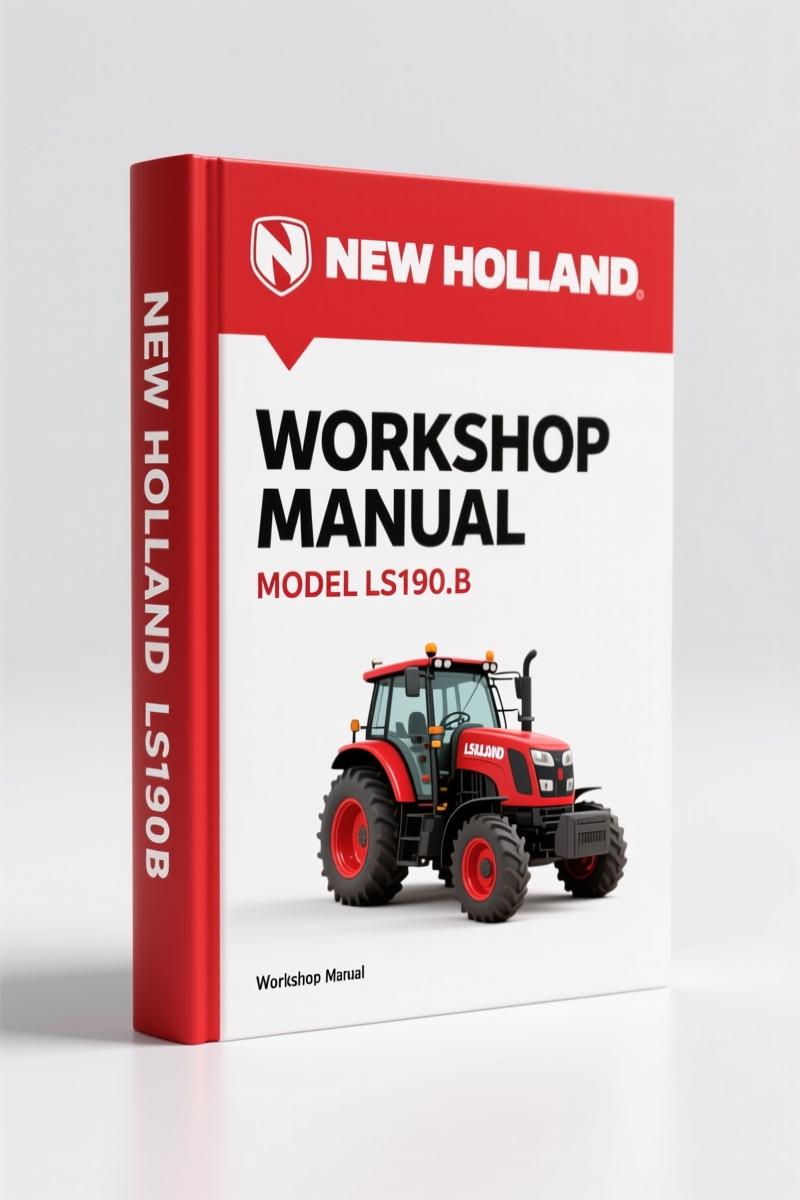 New Holland LS180.B, LS185.B, LS190.B Workshop Manual – 837 Pages of Factory Service Data