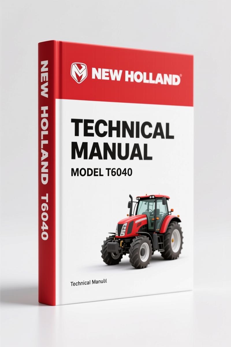 New Holland T6010-T6050 2010 Technical Manual – 3074 Pages OEM