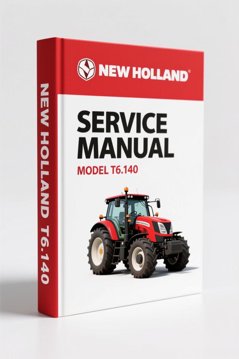 New Holland T6.120, T6.140, T6.150, T6.155, T6.160 2014 Service Manual – 3823 Pages OEM