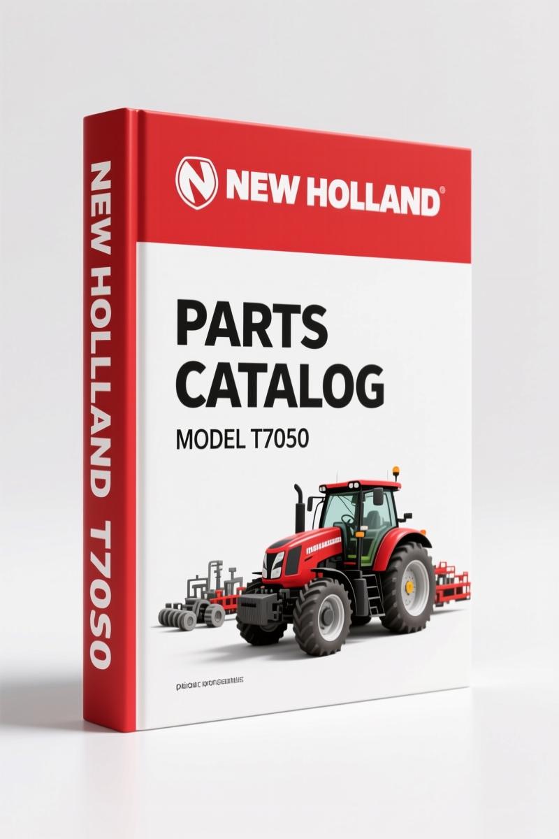 New Holland T7050 Parts Catalog – 1134 Pages OEM Specs