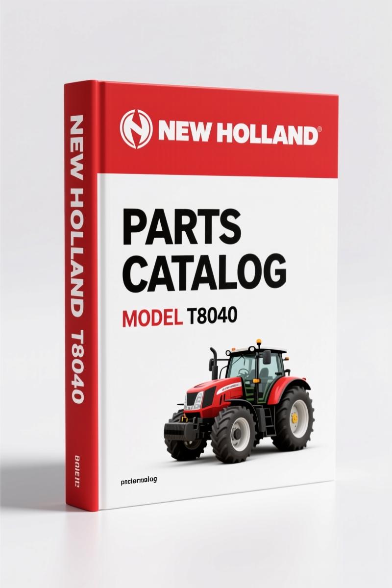 New Holland T8040 Parts Catalog – 627 Pages of OEM Part Numbers
