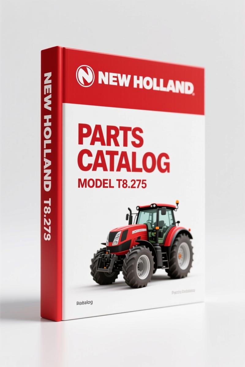 New Holland T8.275–T8.390 2012 Parts Catalog – 1215 Pages of OEM Part Numbers