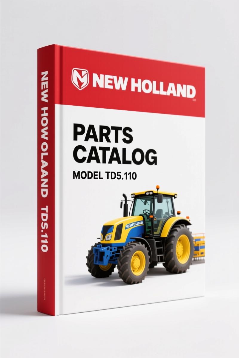 New Holland TD5.110 Parts Catalog – 739-Page OEM Factory Parts Breakdown